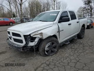 2018 Ram 1500 Express with VIN 1C6RR7KT7JS352941, listed as a Copart auction lot 47842065 with 98,056 mi miles and Clean title. Bid and sale history available at DreamBid. Image 1.