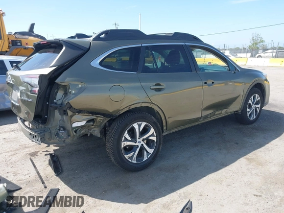 2022 Subaru Outback Limited with VIN 4S4BTANC4N3151367, listed as a IAAI auction lot 42046607 with 60,453 mi miles and . Bid and sale history available at DreamBid. Image 4.