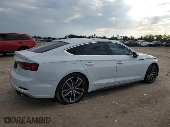 2019 Audi S5 Sportback Premium Plus z VIN WAUB4CF5XKA014726, wystawiony jako Copart lot #78779194 z przebiegiem 68 135 mil mil oraz Szkoda całkowita • Salvage title. Historia ofert i sprzedaży dostępna na DreamBid. Obrazek 3.
