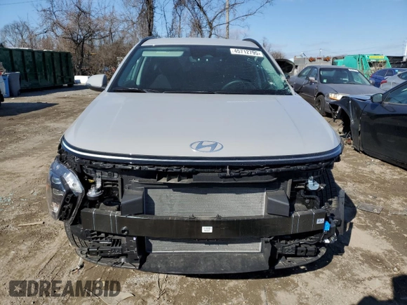 2024 Hyundai Kona SEL with VIN KM8HB3AB6RU065130, listed as a Copart auction lot 45712795 with 8,183 mi miles and Salvage Title. Bid and sale history available at carsss.com. Image 5.