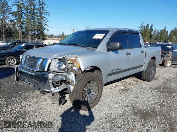 2011 Nissan Titan SL with VIN 1N6AA0EC5BN303931, listed as a IAAI auction lot 41687499 with 243,993 mi miles. Bid and sale history available at carsss.com. Image 2.