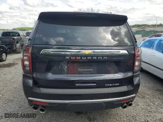 2023 Chevrolet Suburban Premier with VIN 1GNSCFKD3PR477859, listed as a Copart auction lot 50538345 with 11,727 mi miles and Clean Title. Bid and sale history available at carsss.com. Image 6.