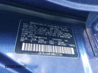 2022 Nissan Rogue S z VIN JN1BJ1AW1NW477784, wystawiony jako IAAI lot #42182573 z przebiegiem 58 000 mil mil oraz . Historia ofert i sprzedaży dostępna na DreamBid. Obrazek 9.