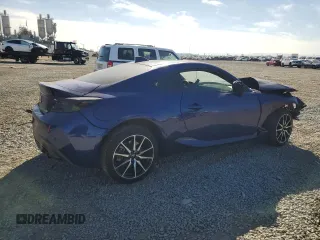 2023 Toyota GR86 with VIN JF1ZNBC12P8761297, listed as a Copart auction lot 82222144 with 0 mi miles and Salvage Title. Bid and sale history available at carsss.com. Image 3.