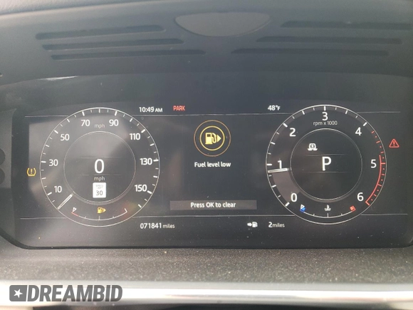 2018 Land Rover Range Rover HSE с VIN SALGS2RK3JA507875, выставлен на аукционе Copart как лот 41914234 с пробегом 71 841 миль миль и . История ставок и продаж доступна на DreamBid. Изображение 9.