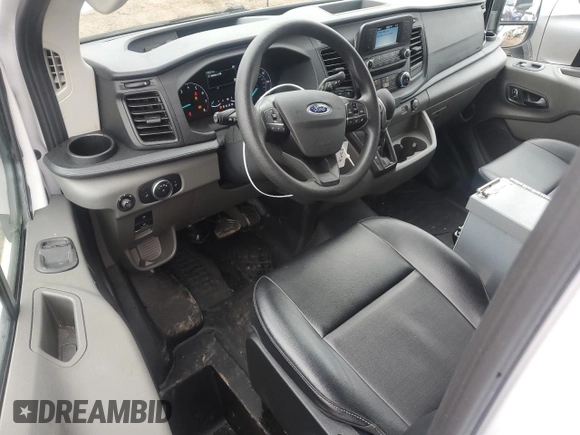 2023 Ford Transit Cargo with VIN 1FTBR2Y84PKA78073, listed as a Copart auction lot 81156644 with 10,562 mi miles and Clean Title. Bid and sale history available at DreamBid. Image 8.