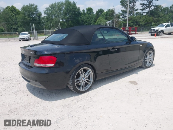 2009 BMW 1 Series 135i with VIN WBAUN93569VK40357, listed as a IAAI auction lot 42412038 with 141,944 mi miles and . Bid and sale history available at DreamBid. Image 4.