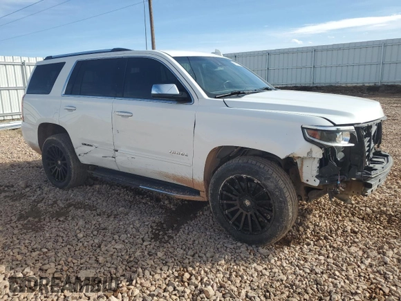 2018 Chevrolet Tahoe Premier with VIN 1GNSKCKC5JR196310, listed as a Copart auction lot 48050205 with 101,300 mi miles and Salvage title. Bid and sale history available at DreamBid. Image 4.