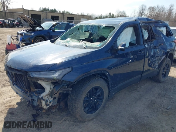 2022 Chevrolet Traverse LT Cloth with VIN 1GNEVGKW7NJ115513, listed as a IAAI auction lot 42067550 with 40,795 mi miles and . Bid and sale history available at DreamBid. Image 2.