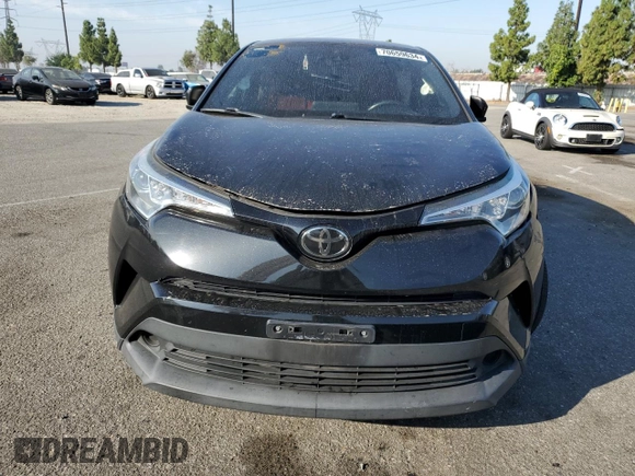 2018 Toyota C-HR XLE with VIN NMTKHMBX7JR022593, listed as a Copart auction lot 70659634 with 106,692 mi miles and Salvage Title. Bid and sale history available at carsss.com. Image 5.