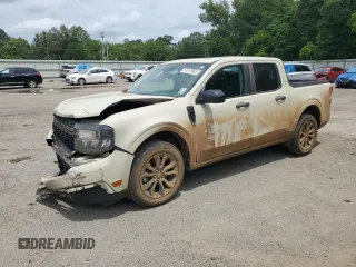 2024 Ford Maverick XLT with VIN 3FTTW8J9XRRA53812, listed as a Copart auction lot 57517955 with 38,639 mi miles and Salvage title. Bid and sale history available at DreamBid. Image 1.