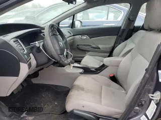 2014 Honda Civic Sedan LX with VIN 19XFB2F5XEE033640, listed as a Copart auction lot 87675445 with 120,130 mi miles and Clean Title. Bid and sale history available at carsss.com. Image 7.