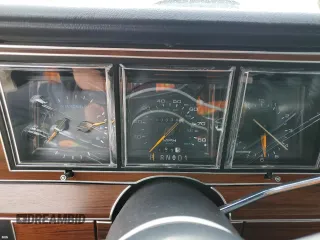 1988 Lincoln Town Car z VIN 1LNBM82F3JY704849, wystawiony jako Copart lot #55439395 z przebiegiem 63 339 mil mil oraz Czysty tytuł • Clean title. Historia ofert i sprzedaży dostępna na DreamBid. Obrazek 9.