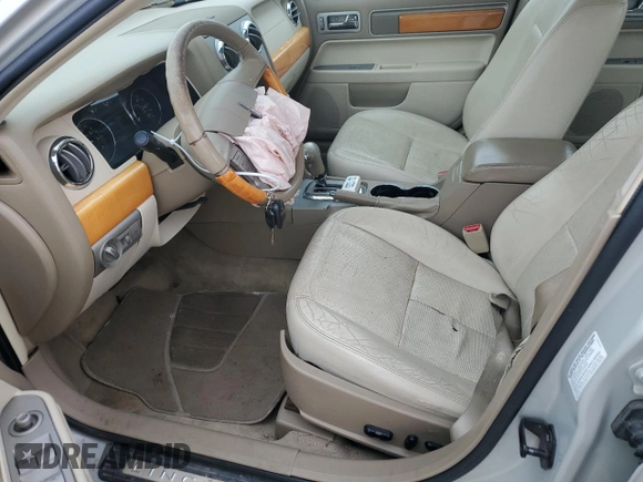 2008 Lincoln MKZ z VIN 3LNHM28T08R621554, wystawiony jako Copart lot #54532325 z przebiegiem 170 711 mil mil oraz Szkoda całkowita • Salvage title. Historia ofert i sprzedaży dostępna na DreamBid. Obrazek 7.