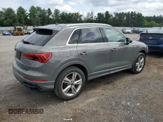 2021 Audi Q3 S line Premium with VIN WA1DECF34M1029033, listed as a Copart auction lot 65147115 with 54,784 mi miles and Clean title. Bid and sale history available at DreamBid. Image 3.