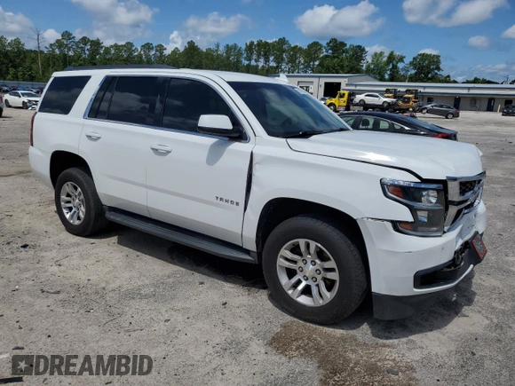 2017 Chevrolet Tahoe LS with VIN 1GNSCAKC3HR339041, listed as a Copart auction lot 61076165 with 161,652 mi miles and Salvage title. Bid and sale history available at DreamBid. Image 4.