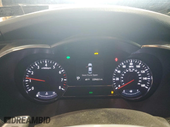 2013 Kia Optima SX with VIN 5XXGR4A63DG090568, listed as a Copart auction lot 59303545 with 239,651 mi miles and Salvage title. Bid and sale history available at DreamBid. Image 9.