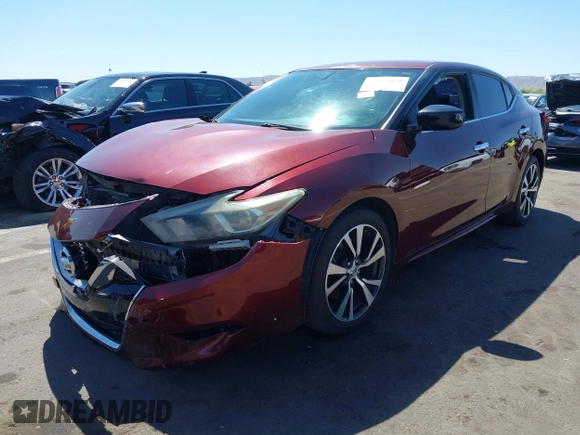 2016 Nissan Maxima SL with VIN 1N4AA6AP0GC426365, listed as a IAAI auction lot 42054030 with 165,557 mi miles and . Bid and sale history available at DreamBid. Image 18.