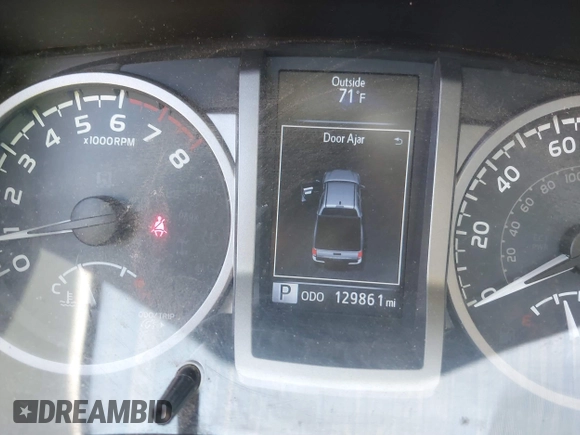 2017 Toyota Tacoma SR5 with VIN 5TFCZ5AN0HX073818, listed as a IAAI auction lot 41755546 with 129,861 mi miles and . Bid and sale history available at DreamBid. Image 16.
