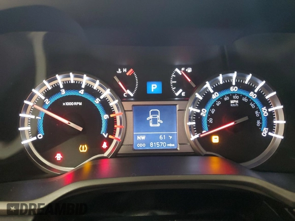 2019 Toyota 4Runner SR5 с VIN JTEZU5JR9K5204433, выставлен на аукционе Copart как лот 50941575 с пробегом 81 570 миль миль и Списание • Salvage title. История ставок и продаж доступна на DreamBid. Изображение 9.