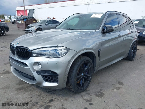2018 BMW X5 M with VIN 5YMKT6C5XJ0Y83155, listed as a IAAI auction lot 41823075 with 55,897 mi miles. Bid and sale history available at carsss.com. Image 2.