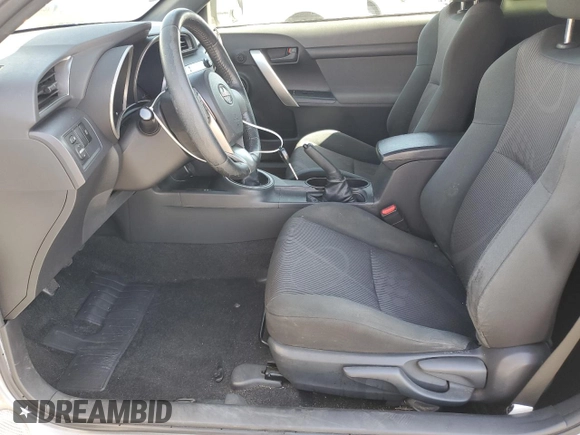 2012 Scion tC with VIN JTKJF5C74C3041767, listed as a Copart auction lot 52808475 with 158,752 mi miles and Salvage Title. Bid and sale history available at carsss.com. Image 7.