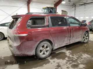 2013 Toyota Sienna LE AAS with VIN 5TDKK3DC6DS403475, listed as a Copart auction lot 42378895 with Not Provided miles and Non Repairable. Bid and sale history available at DreamBid. Image 3.