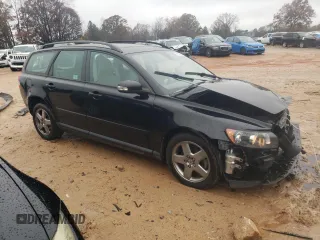 2007 Volvo V50 2.5L Turbo with VIN YV1MJ682672282158, listed as a Copart auction lot 81551624 with 113,044 mi miles and Salvage Title. Bid and sale history available at carsss.com. Image 4.