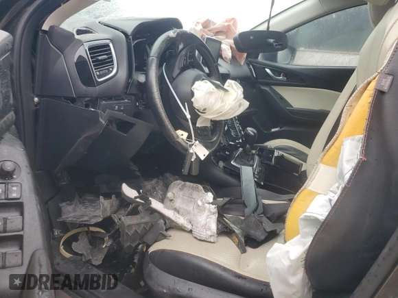 2015 Mazda 3 S Grand Touring with VIN JM1BM1M30F1267553, listed as a Copart auction lot 83709274 with Not Provided miles and Salvage Title. Bid and sale history available at DreamBid. Image 7.