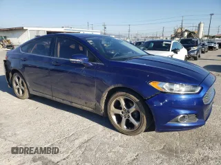 2013 Ford Fusion SE with VIN 3FA6P0HR1DR124704, listed as a Copart auction lot 46500985 with 140,483 mi miles and Salvage Title. Bid and sale history available at DreamBid. Image 4.