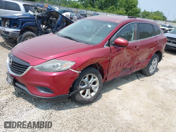 2013 Mazda CX-9 Touring with VIN JM3TB2CA7D0406488, listed as a IAAI auction lot 42377362 with 172,740 mi miles and . Bid and sale history available at DreamBid. Image 2.