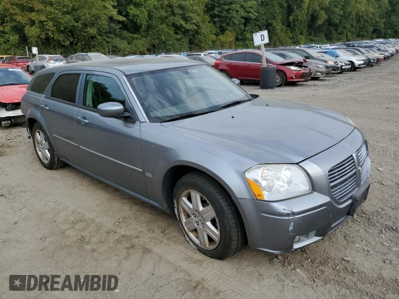 2006 Dodge Magnum SXT with VIN 2D4GZ47V36H344748, listed as a Copart auction lot 72354264 with 99,719 mi miles and Salvage Title. Bid and sale history available at DreamBid. Image 4.