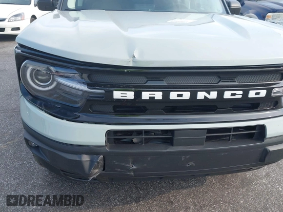 2024 Ford Bronco Sport Outer Banks with VIN 3FMCR9C6XRRF57501, listed as a IAAI auction lot 42295053 with 6,656 mi miles and . Bid and sale history available at DreamBid. Image 17.