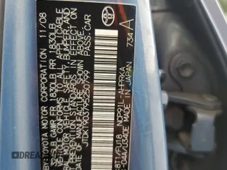 2009 Toyota Yaris с VIN JTDKT903795250799, выставлен на аукционе Copart как лот 54379315 с пробегом 275 048 миль миль и Списание • Salvage title. История ставок и продаж доступна на DreamBid. Изображение 12.