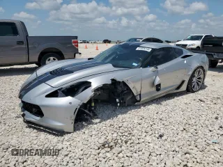 2015 Chevrolet Corvette Z06 3LZ z VIN 1G1YT2D66F5602619, wystawiony jako Copart lot #61028745 z przebiegiem 46 401 mil mil oraz Szkoda całkowita • Salvage title. Historia ofert i sprzedaży dostępna na DreamBid. Obrazek 1.