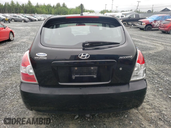 2009 Hyundai Accent Man L with VIN KMHCN35C09U136021, listed as a Copart auction lot 60409544 with 150,022 mi miles and Clean Title. Bid and sale history available at carsss.com. Image 6.