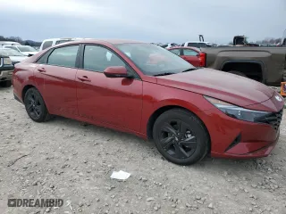 2023 Hyundai Elantra Preferred with VIN KMHLM4AG4PU634852, listed as a Copart auction lot 89079915 with 8,128 mi miles and Clean Title. Bid and sale history available at carsss.com. Image 4.