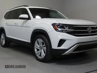 2021 Volkswagen Atlas SE z VIN 1V2WR2CA1MC559866, wystawiony jako Copart lot #55652525 z przebiegiem 62 618 mil mil oraz Szkoda całkowita • Salvage title. Historia ofert i sprzedaży dostępna na DreamBid. Obrazek 1.
