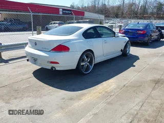 2005 BMW 6 Series 645Ci with VIN WBAEH73465B191566, listed as a IAAI auction lot 41790186 with Not Provided miles and . Bid and sale history available at carsss.com. Image 4.