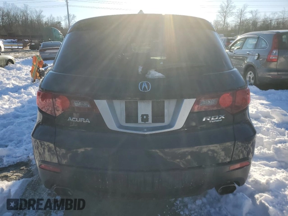 2012 Acura RDX with VIN 5J8TB2H26CA003378, listed as a Copart auction lot 41633025 with 143,292 mi miles and Clean Title. Bid and sale history available at carsss.com. Image 6.