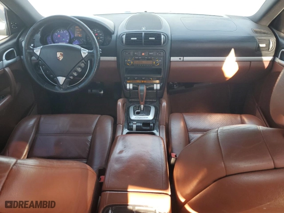2008 Porsche Cayenne with VIN WP1AA29P98LA15909, listed as a Copart auction lot 46884555 with 192,920 mi miles and Salvage Title. Bid and sale history available at carsss.com. Image 8.