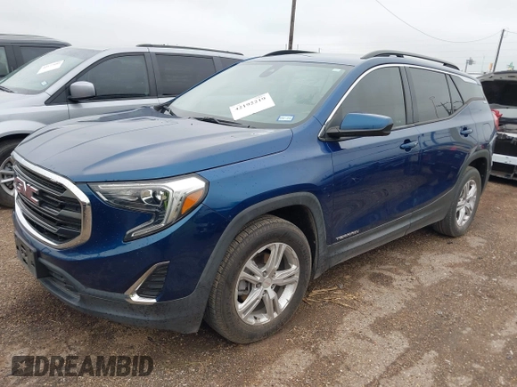 2020 GMC Terrain SLE with VIN 3GKALMEV2LL154731, listed as a IAAI auction lot 42192219 with 108,033 mi miles and . Bid and sale history available at DreamBid. Image 2.
