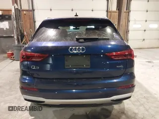 2022 Audi Q3 Premium with VIN WA1AUCF37N1031236, listed as a IAAI auction lot 41453286 with 27,427 mi miles. Bid and sale history available at carsss.com. Image 15.