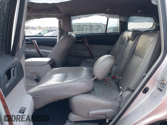 2012 Toyota Highlander Limited with VIN 5TDDK3EH4CS128576, listed as a IAAI auction lot 40867776 with 1 mi miles. Bid and sale history available at carsss.com. Image 8.