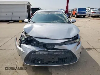 2020 Toyota Corolla LE with VIN JTDEPRAEXLJ049821, listed as a Copart auction lot 51056745 with 56,001 mi miles and Salvage Title. Bid and sale history available at carsss.com. Image 5.