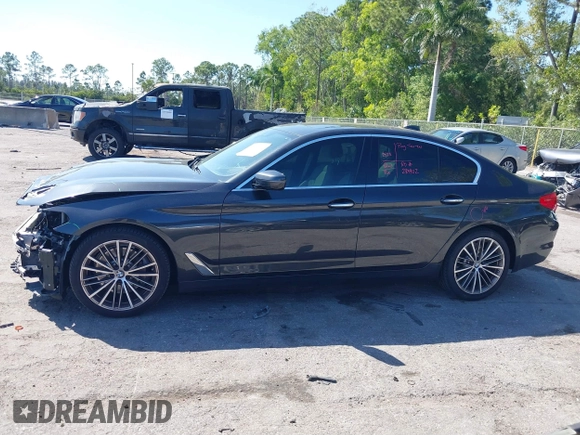 2018 BMW 5 Series 530i with VIN WBAJA5C51JWA39202, listed as a IAAI auction lot 41741069 with 89,972 mi miles and . Bid and sale history available at DreamBid. Image 14.