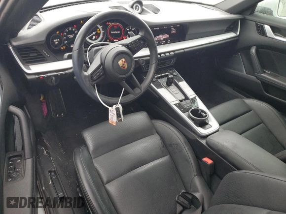 2020 Porsche 911 Carrera S with VIN WP0CB2A99LS263435, listed as a Copart auction lot 44380665 with 10,423 mi miles and Salvage Title. Bid and sale history available at DreamBid. Image 8.