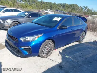 2021 Kia Forte GT with VIN 3KPF44AC6ME323920, listed as a IAAI auction lot 41296258 with 65,627 mi miles. Bid and sale history available at carsss.com. Image 17.