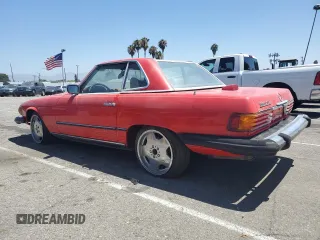 1979 Mercedes-Benz SL with VIN 10704412052399, listed as a Copart auction lot 63044135 with 162,284 mi miles and Salvage title. Bid and sale history available at DreamBid. Image 2.