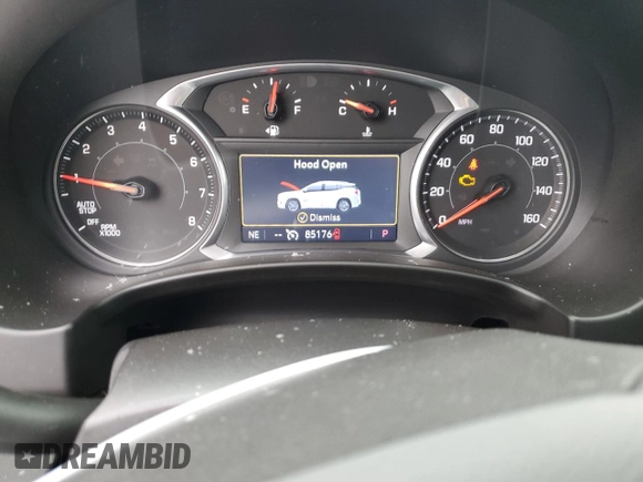 2022 GMC Terrain AT4 with VIN 3GKALYEV8NL153545, listed as a Copart auction lot 87450024 with 85,176 mi miles and Salvage Title. Bid and sale history available at DreamBid. Image 9.